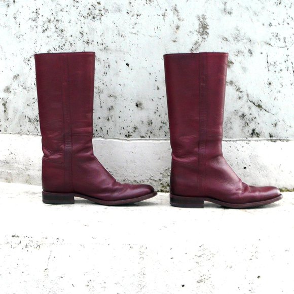 SENDRA pull-on riding boots, oxblood, EUR 40 or US 9, made in Spain - Picture 2 of 10